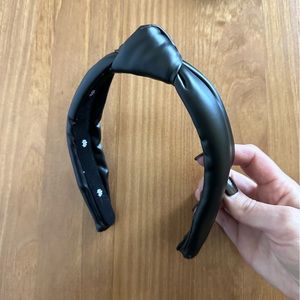 Lele Sadoughi - Slim Faux Leather Headband